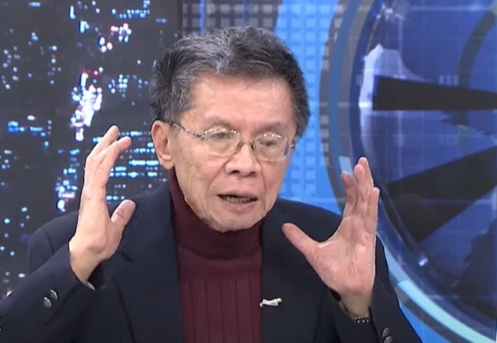 前立委沈富雄在政論節目分析認為,賴清德更要擔心青鳥。翻攝「少康戰情室」YT頻道