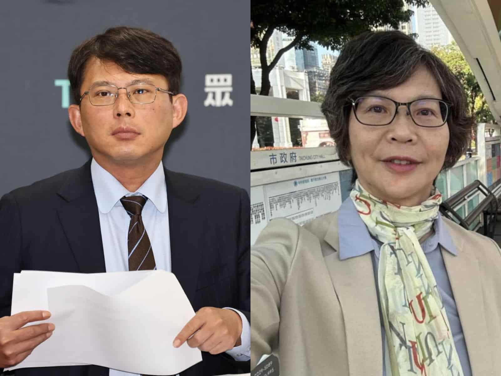 民眾黨公告2月15日補選黨主席,黃國昌(圖左)和蔡壁如(圖右)皆符合參選資格。資料照片/林啟弘攝、蔡壁如臉書