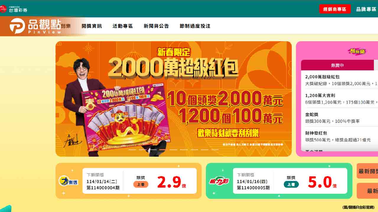 威力彩又摃龜!下期頭獎上看5億 想翻身「把握週四」