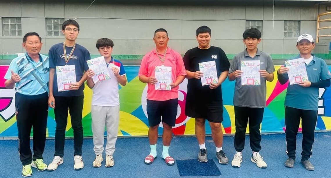 台鋼科大木球隊賴君侑、吳正宇  奪113年屏東縣運暨公教聯合運動會金銀牌