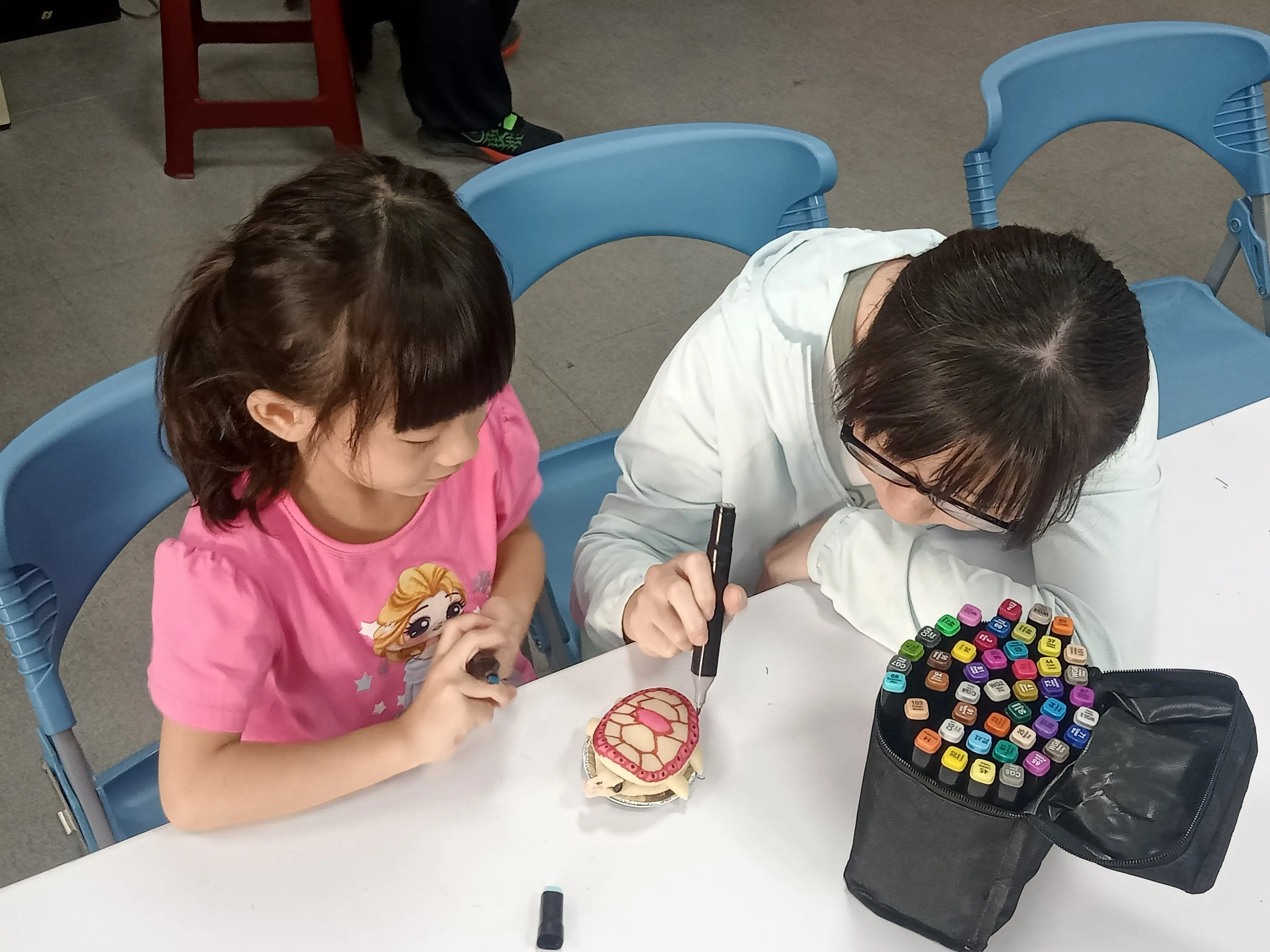 【勞動部勞動力發展署中彰投分署】圖5：中政社區的乞麵龜體驗活動3