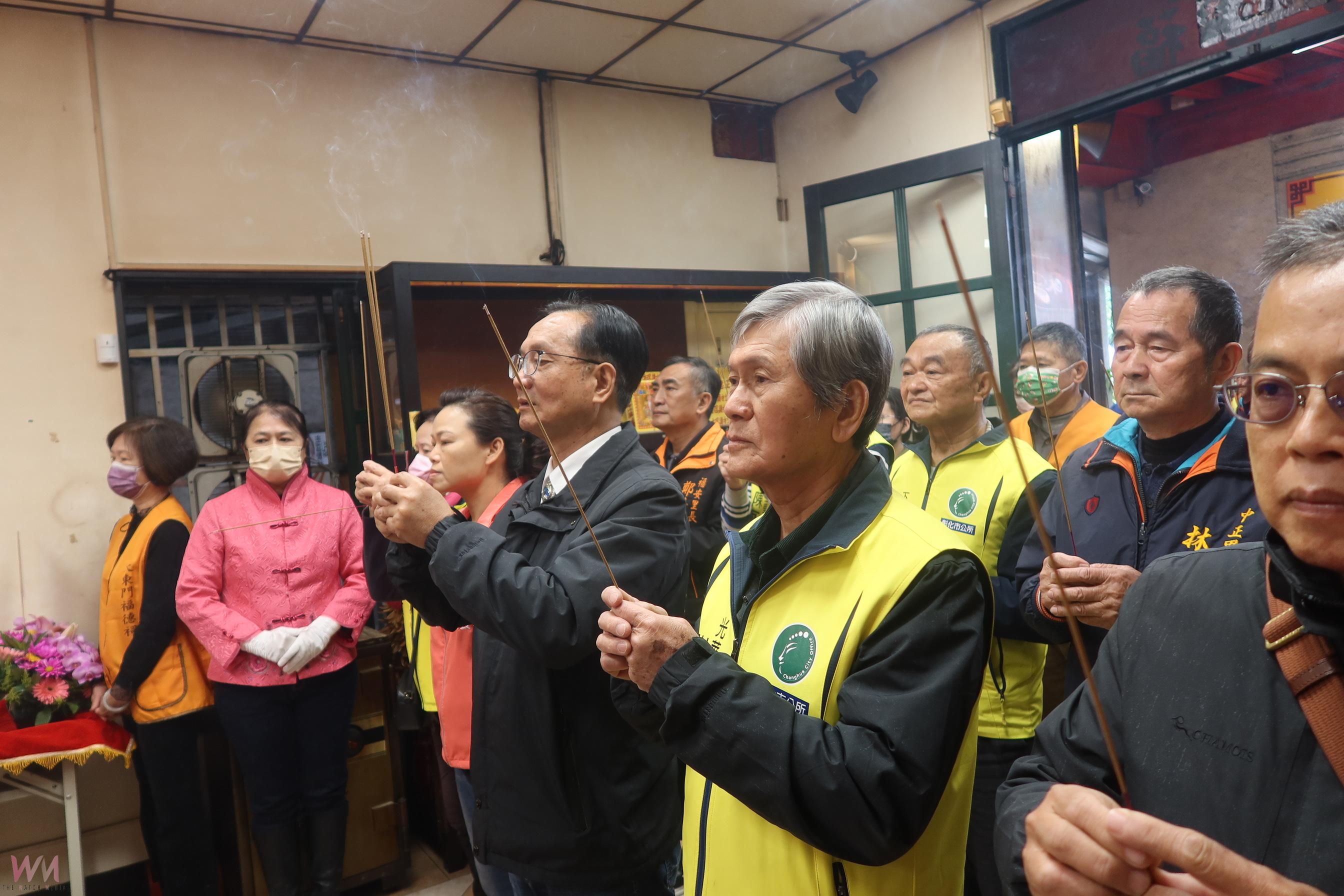 (有影片)/彰化市大東門福德祠舉行尾牙拜土地公慶典 市長林世賢祝壽 - https://www.watchmedia01.com