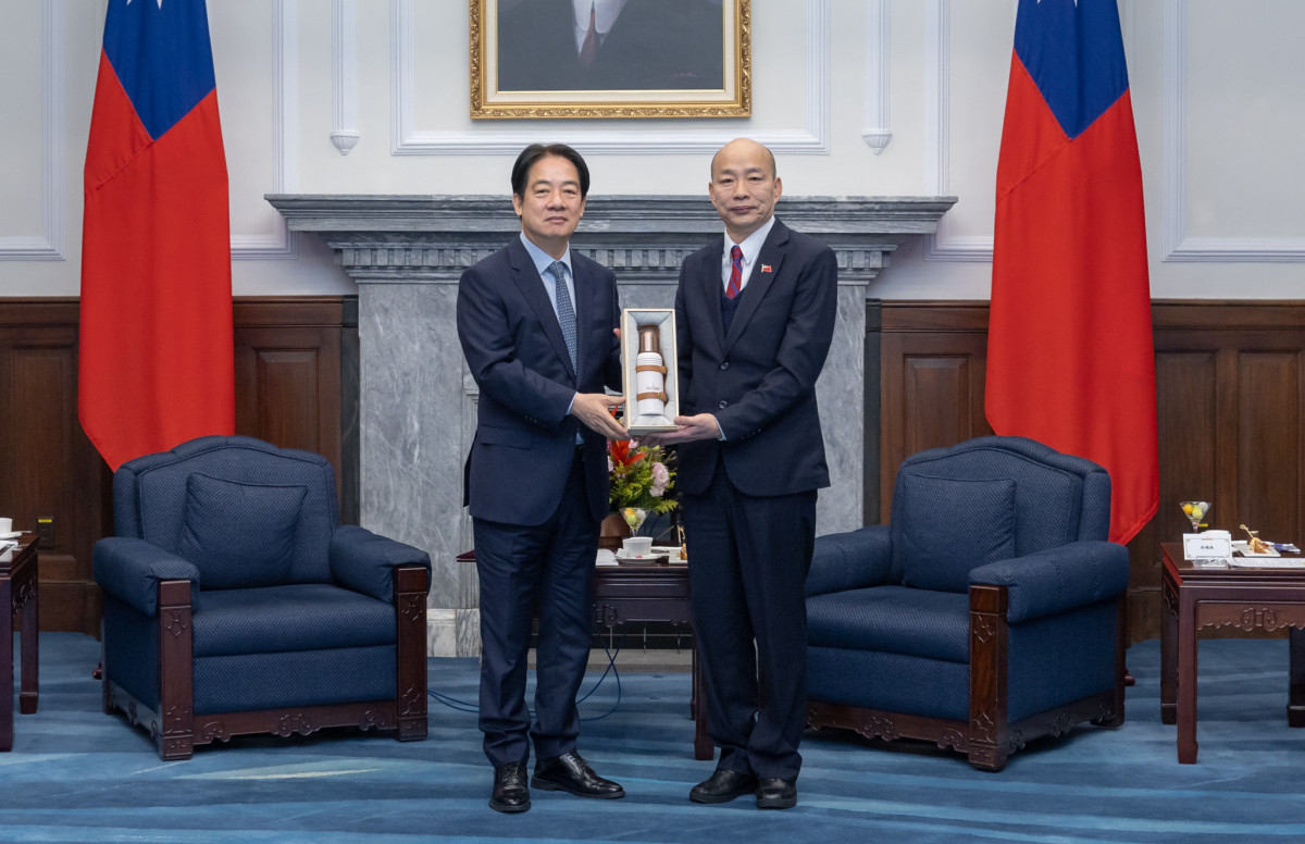 韓國瑜率團赴美賀川普就職賴清德交付三大任務