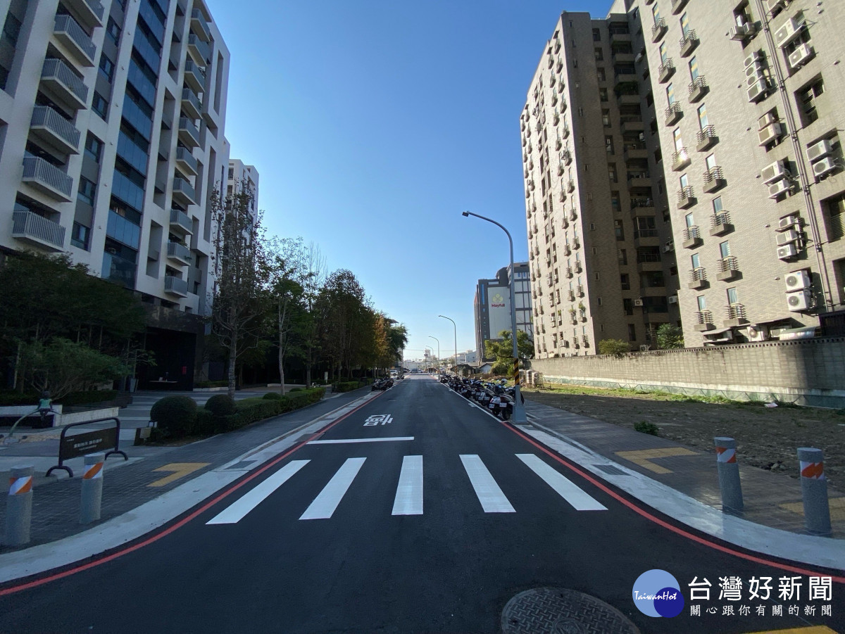 南區福田一街開闢工程完工通車