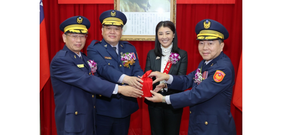 南投縣警察局長今交接 南投縣長許淑華有所期許