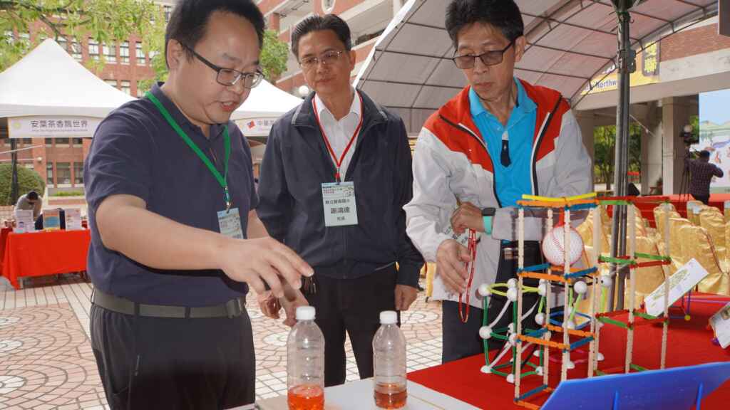 ▲大葉大學消防學程周中祺主任推動環境教育，設計了許多防災教案。（記者林明佑翻攝）