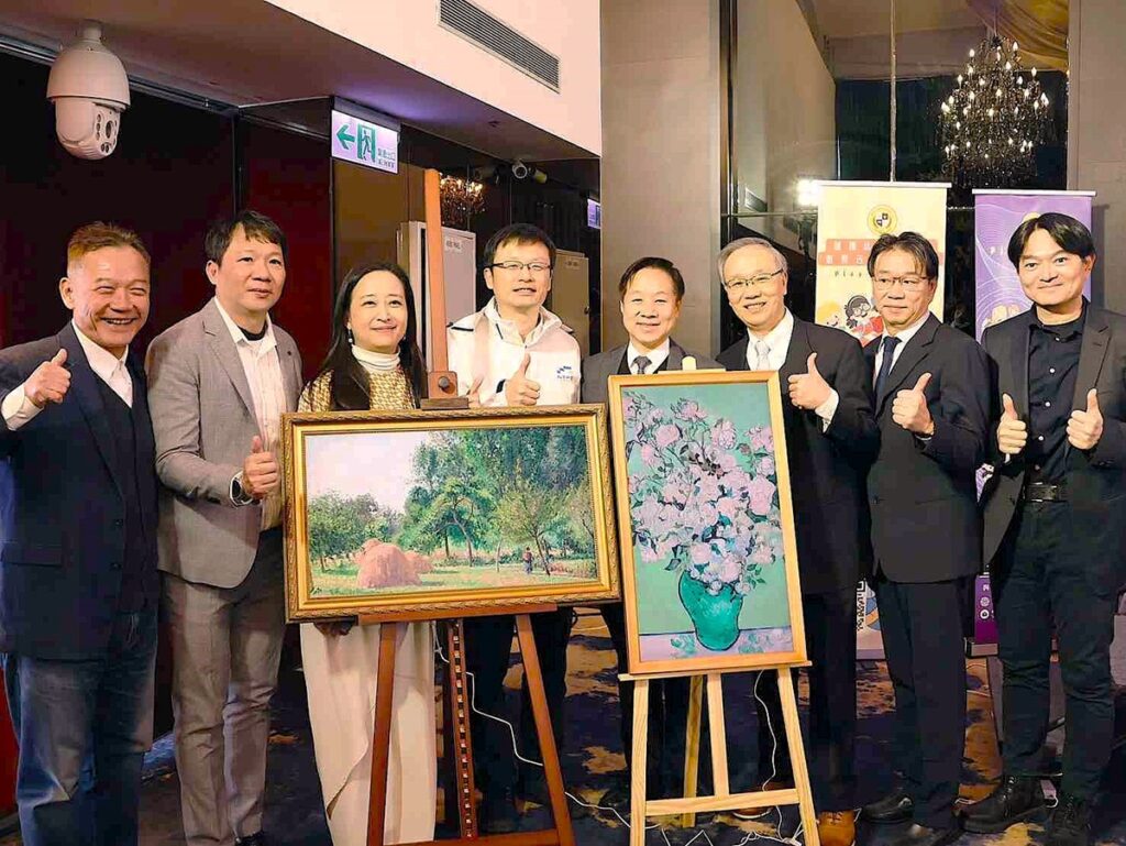 「玩聚學習計畫」將推出「AI行動美術館」,要讓偏鄉教室搖身成為世界級的「大都會美術館」、「梵谷美術館」。(圖/東海大學提供)
