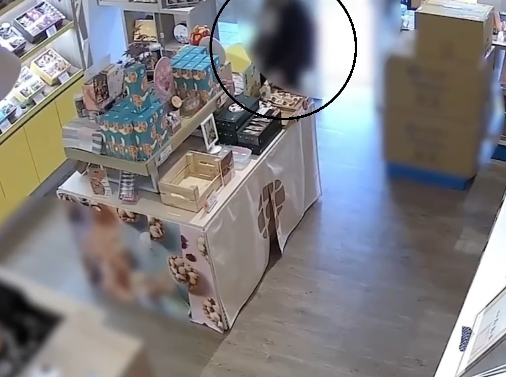 逛街零元購 8旬嬤涉竊一問三不知 254 cnews204250116a01