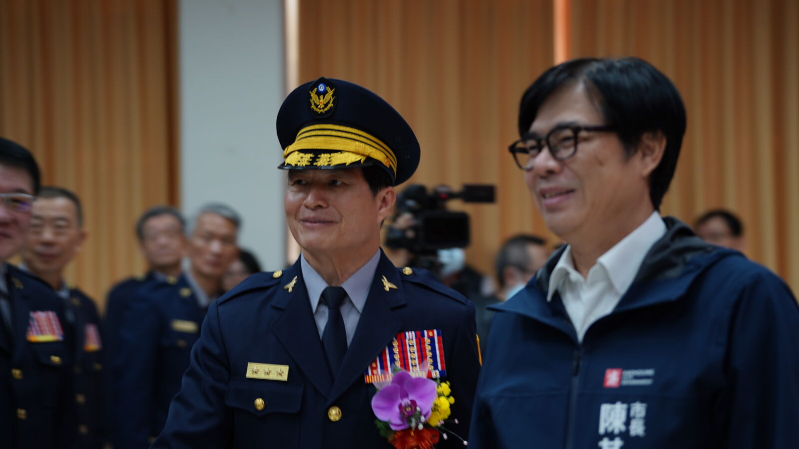 高雄市警局卸、新任分局長布達交接　陳其邁大讚局長林炎田 257