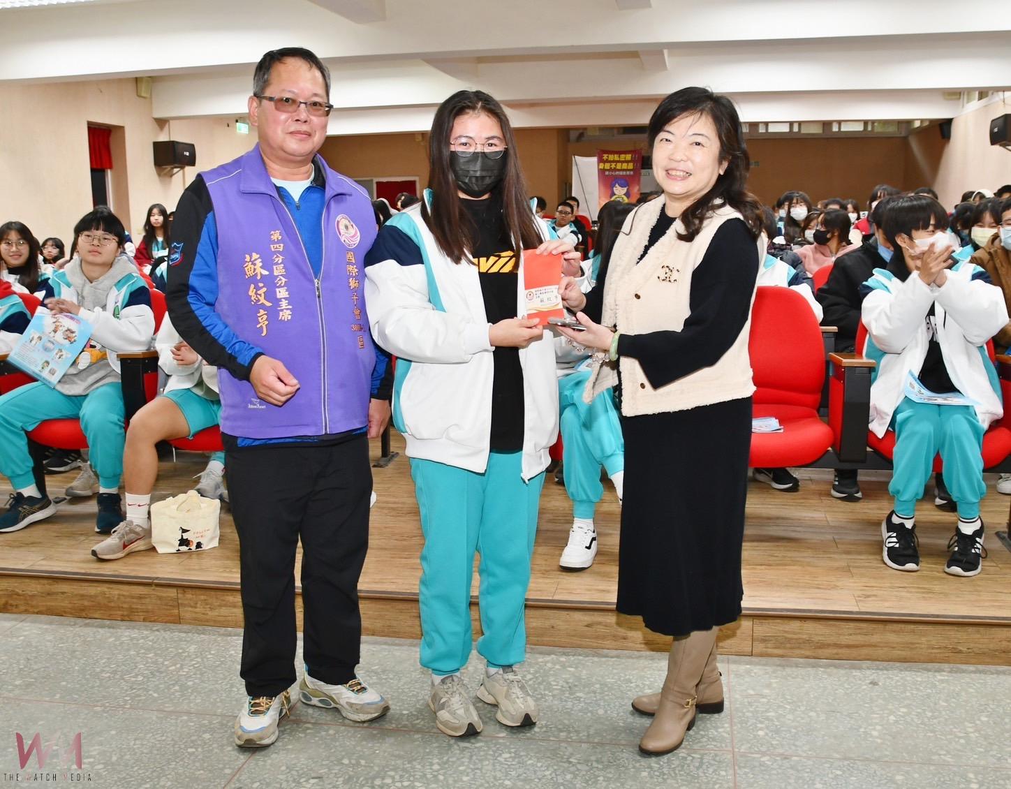 國際獅子會300E-1區聯合兒童癌症防治宣導委員會前進校園 共同辦理宣導法治觀念及健康議題 - https://www.watchmedia01.com