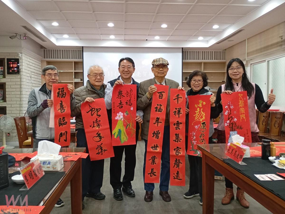 (有影片)/名家揮毫賀新歲 北港高中熱鬧迎新春 - https://www.watchmedia01.com