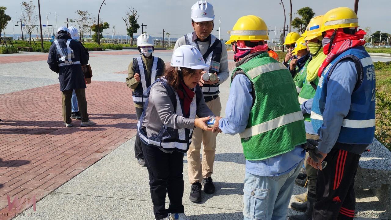 中市地政局長新年巡視慰問工程團隊　期許施工品質、安全衛生更上層樓 - https://www.watchmedia01.com