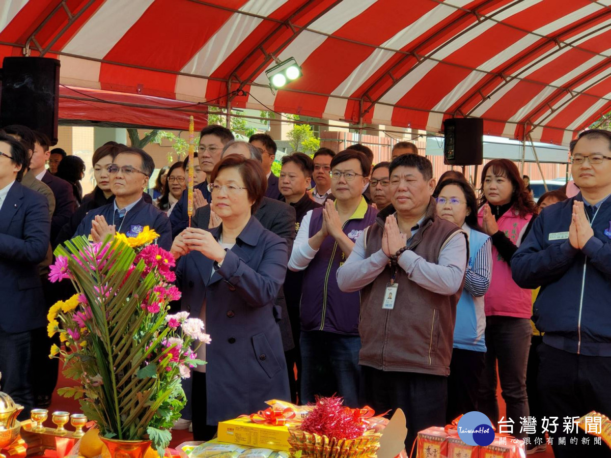打造全新南郭國小活動中心、地下停車場,17日舉行動土典禮,預計115年底完工。圖/記者鄧富珍攝