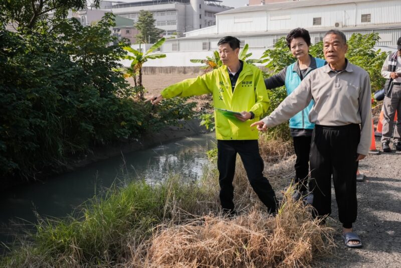 大寮水圳無護欄頻釀事故  林岱樺團隊積極爭取資源修護