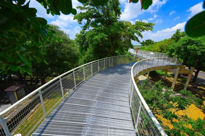 八卦山天空步道。 圖:彰化縣政府城市暨觀光發展處企劃發展科/提供