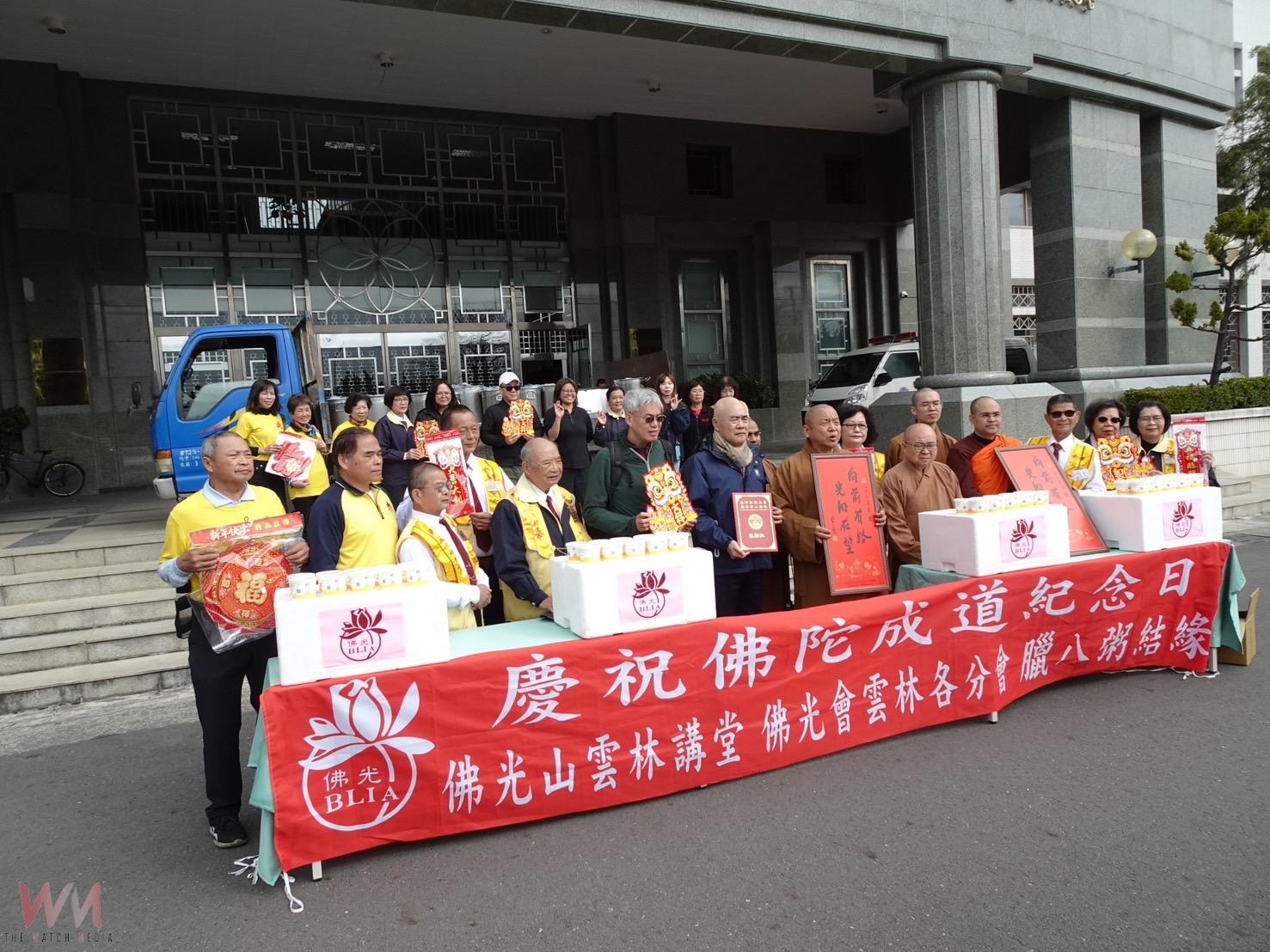 寒冬傳暖意 佛光山雲林講堂3400份臘八粥送雲林第二監獄