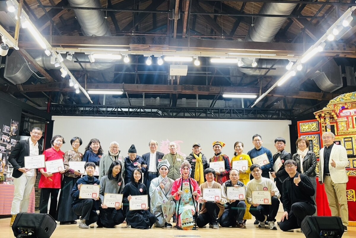 ▲展現傳統藝術新生命，百位藝師薪火傳承於台中文資園區特展。(圖/記者顏淑娟攝)