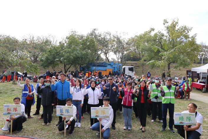 雲林縣環境保護局「114年雲林縣環境清潔週」環境清掃活動,今(18)日於北港鎮水道頭文化園區舉行
