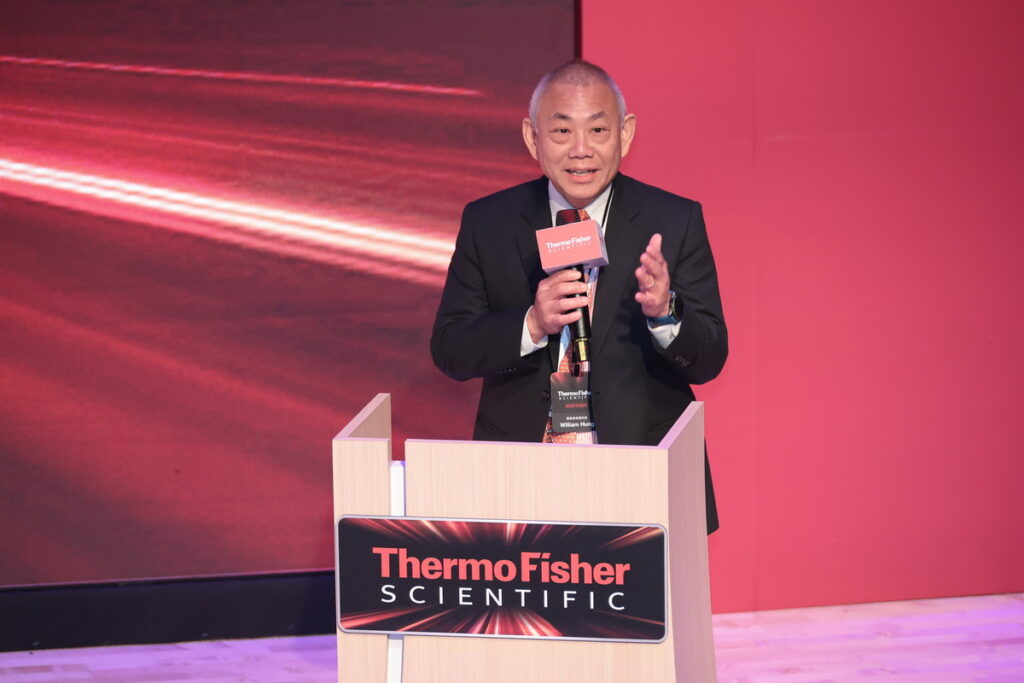 賽默飛世爾總經理洪崇祐期待未來能為企業提供更個人化的體驗。