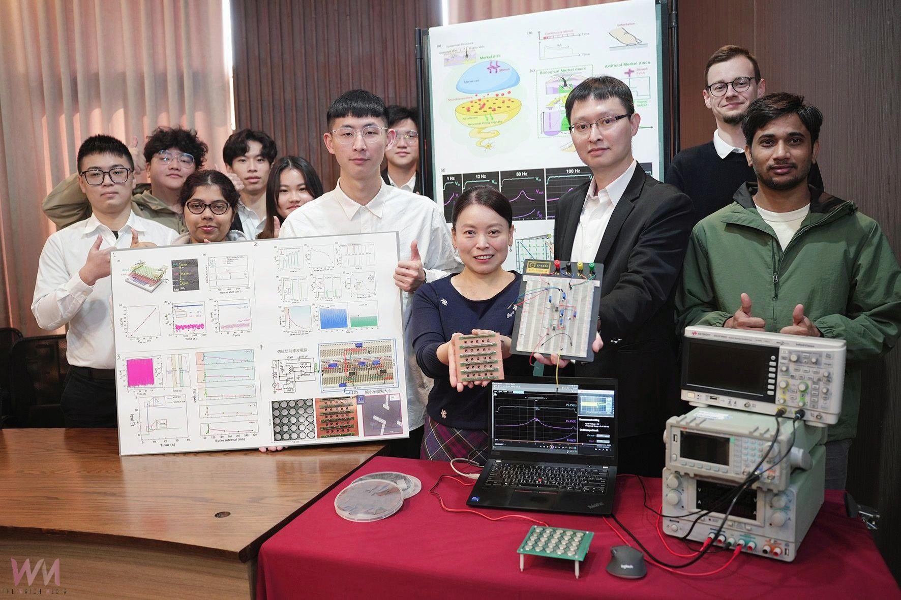 智慧皮膚新突破 中興大學開發仿生觸覺電子元件登國際重要期刊 - https://www.watchmedia01.com