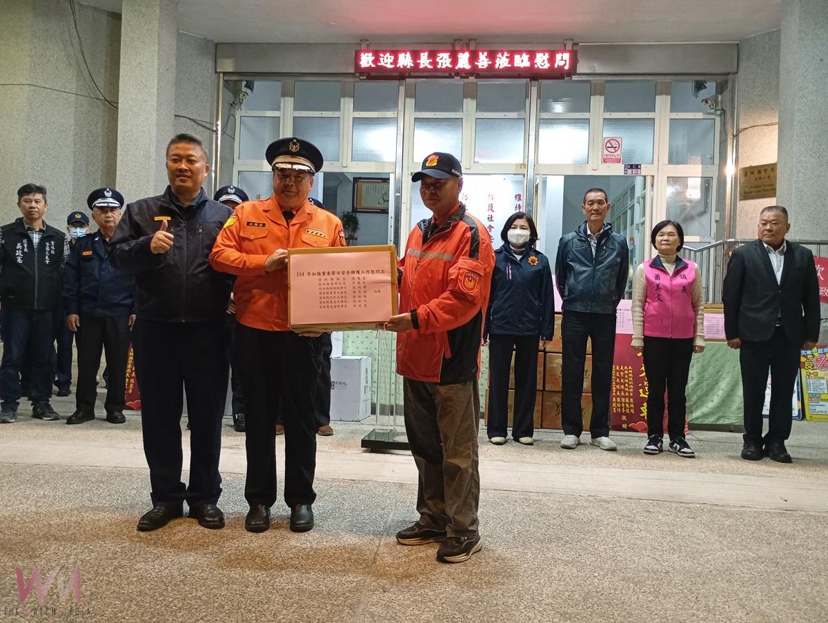 114年春節治安維護正式啟動 縣長張麗善慰勞協勤民力 - https://www.watchmedia01.com