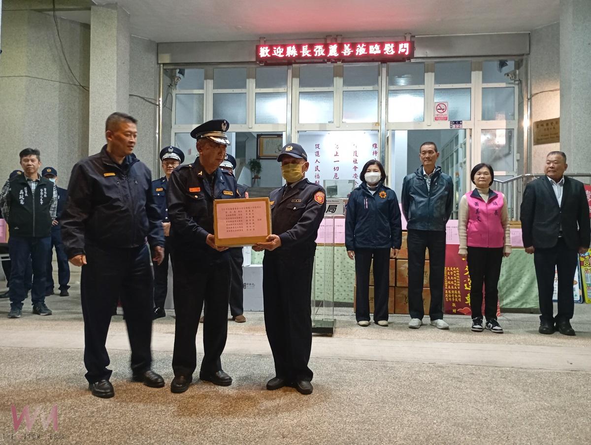 114年春節治安維護正式啟動 縣長張麗善慰勞協勤民力 - https://www.watchmedia01.com
