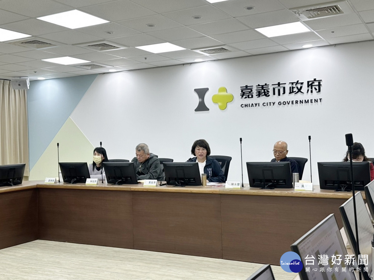 嘉義市長黃敏惠呼籲中央續辦輕軌藍線，並強調應重視政策、法律及公平性／嘉義市府提供