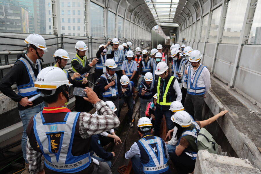圖／新北市扛起修復捷運環狀線重任，先進行修繕。（新北市捷運局提供）