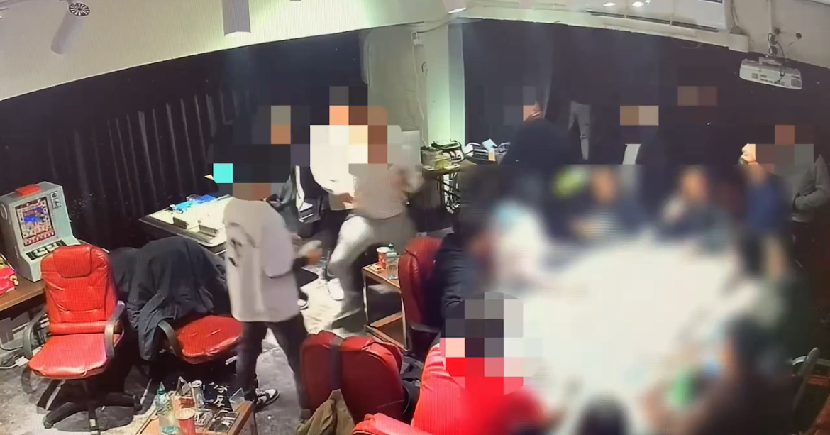 郭男遭囚禁毆打曾趁隙欲脫逃仍遭抓回。(記者徐煜勝翻攝)