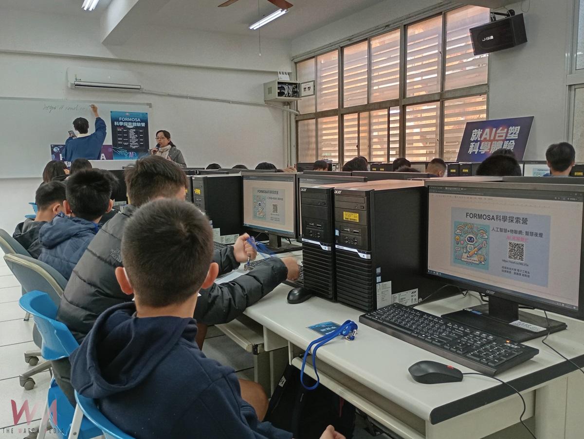 (有影片)/台塑攜手虎科辦AI科學營 北港首登場熱鬧開營 - https://www.watchmedia01.com