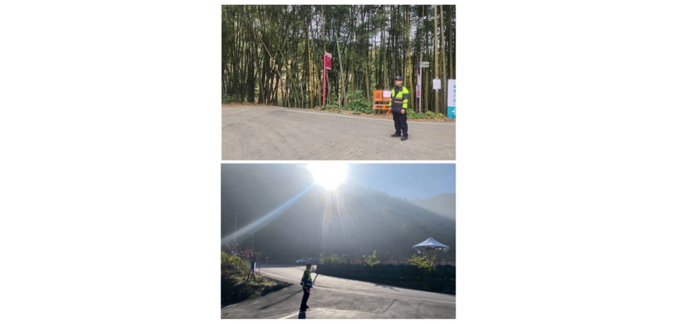 櫻花季湧現大量人潮 斗南警分局積極應對