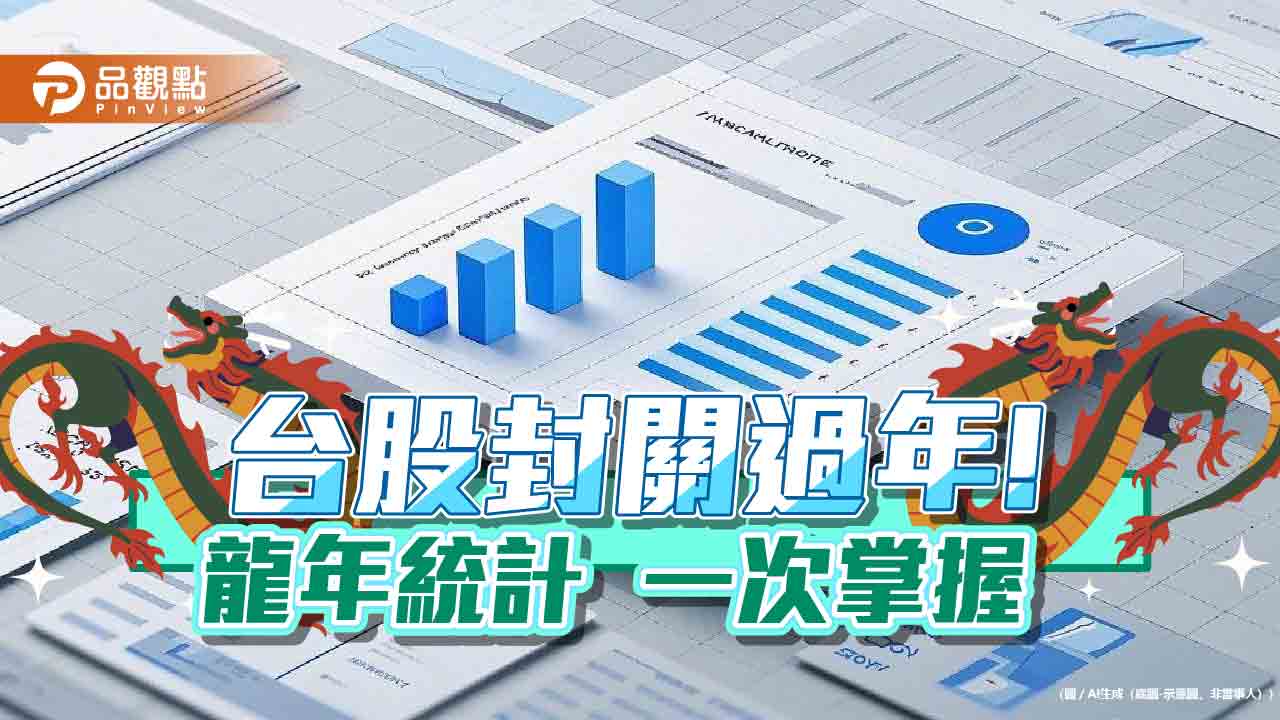 台股金龍年封關!年漲5429點 股民平均賺131萬