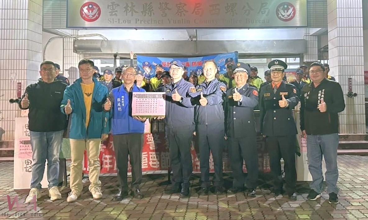 雲林縣府慰勞基層警力　春節守護安全不缺席