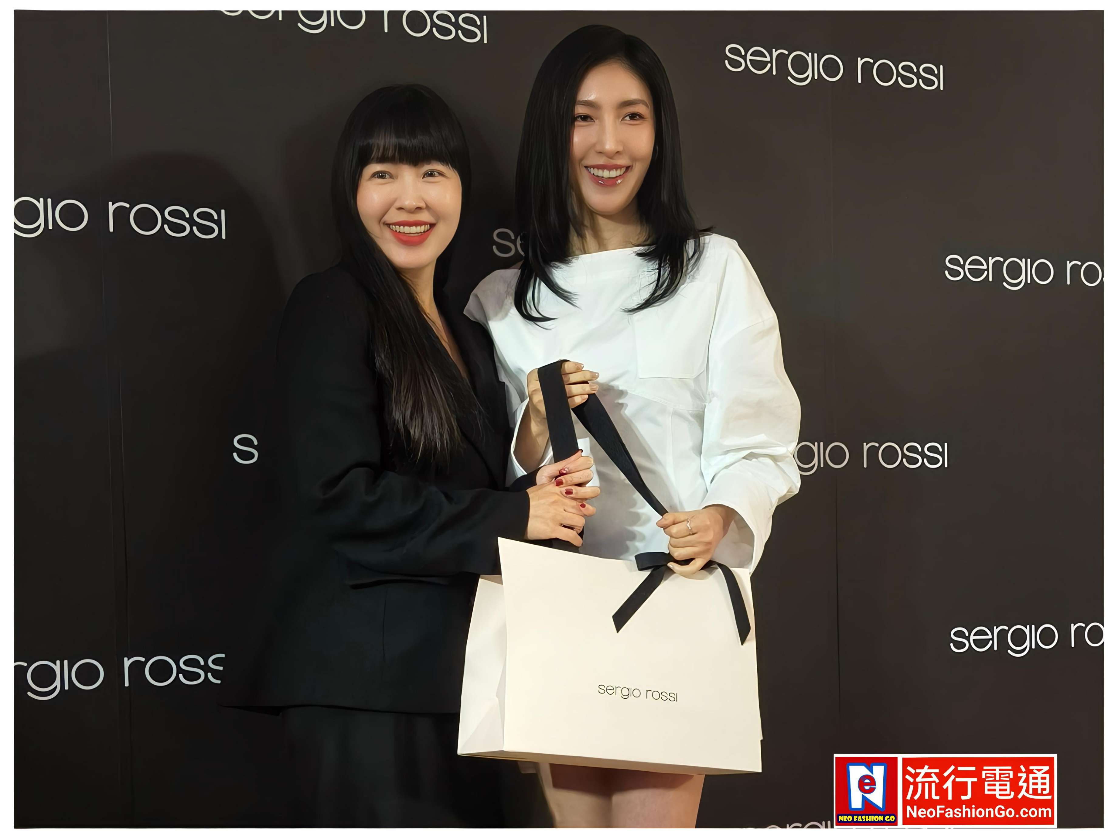 【影音】「Sergio Rossi 微風復興旗艦店」盛大開幕 金獎影后楊謹華閃亮現身人魚鞋 神秘嘉賓好友廖曉喬致贈品牌好禮
