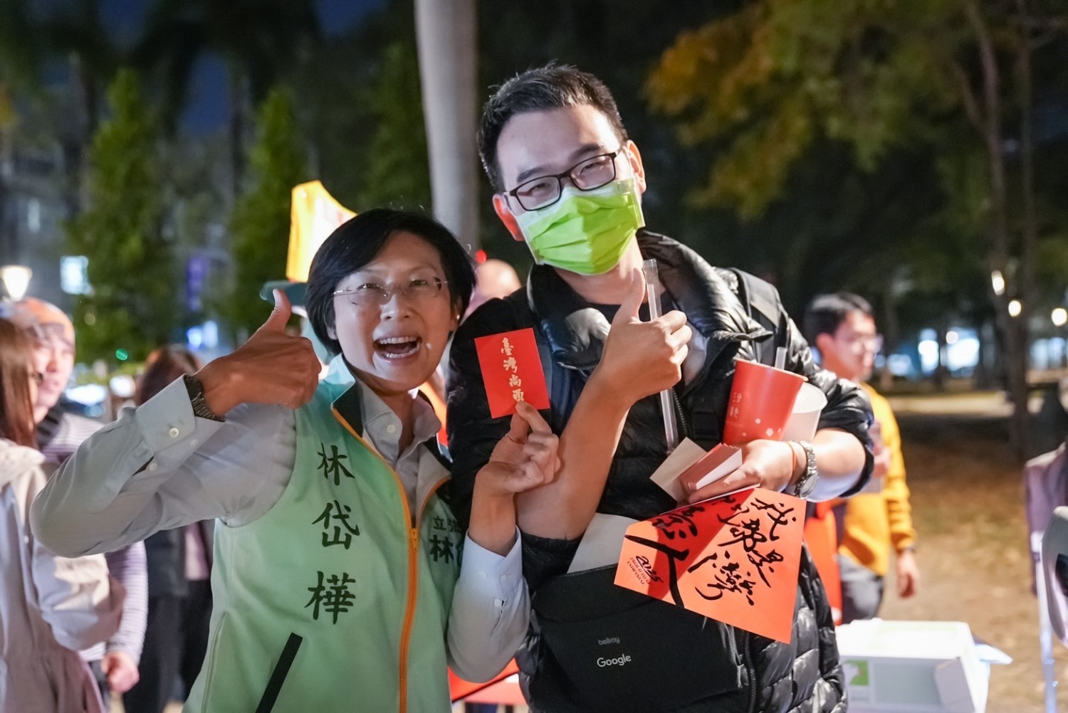 寒冬為罷團送暖 林岱樺：挺高雄、救預算！