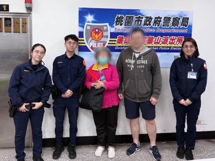 台南婦北上尋親迷途 龜山警靠這招助團圓 67 S 142000142 0