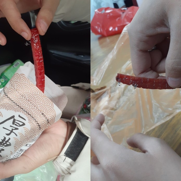 接連出包!年貨大街肉乾藏鋼絲 黃瓊慧怒批市府監管不力 86 S 26624025