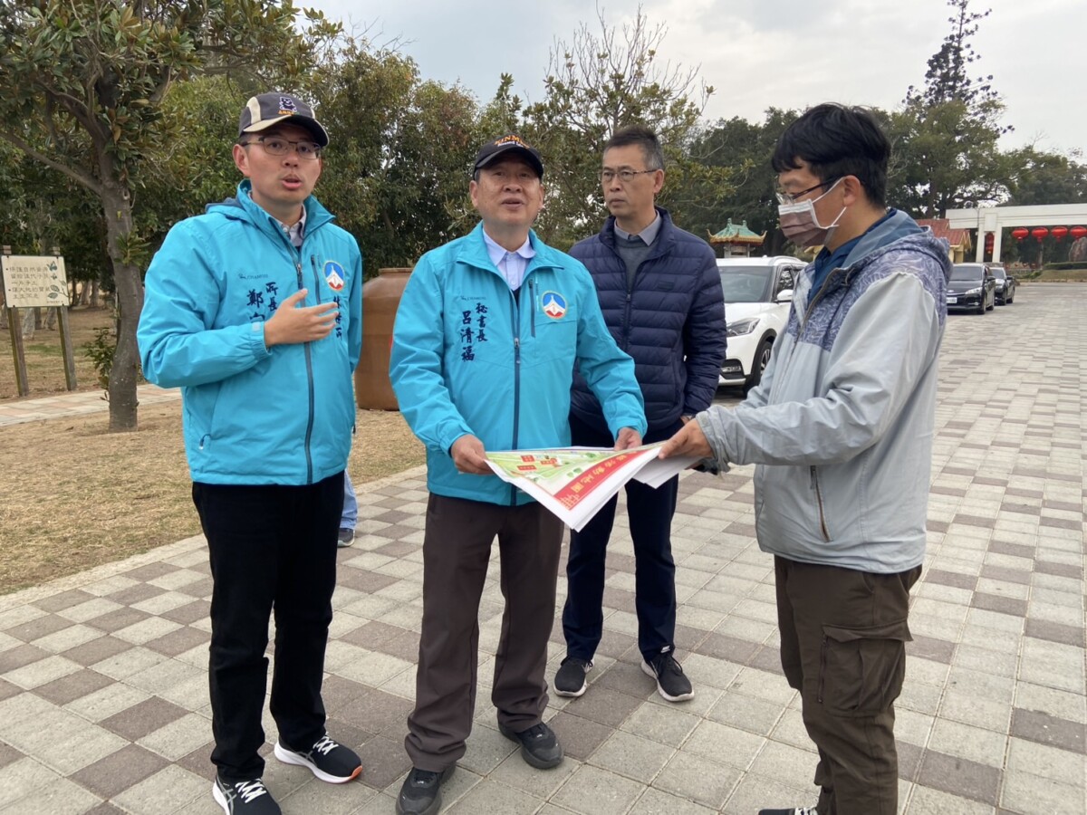 ▲林務所的園區較大,要以民眾的安全為重,讓民眾平安行出、快樂返家。