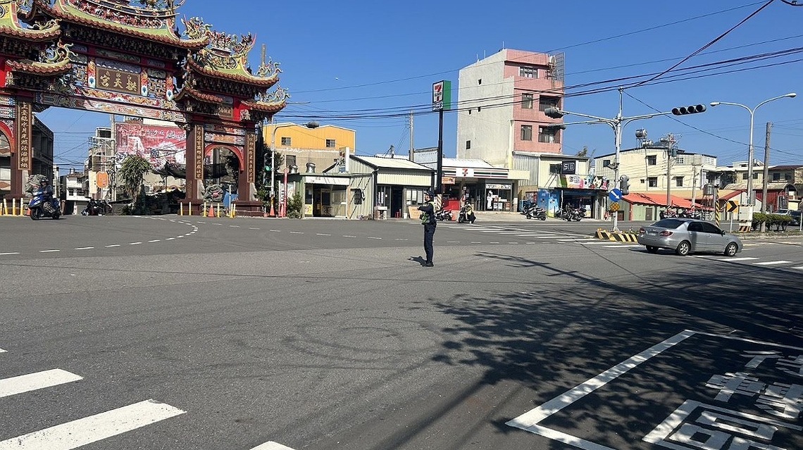 白沙屯拱天宮新春祈福 交通疏導看過來
