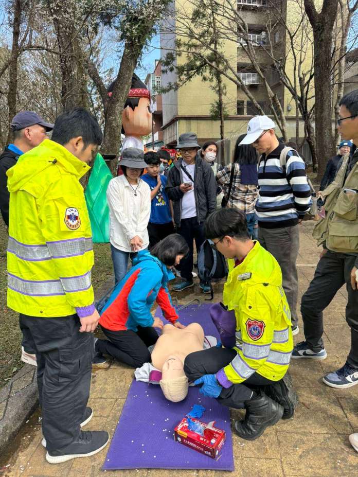 防災知識與梅花同行 角板山春節防火宣導活動開跑 82 S 13729917 0