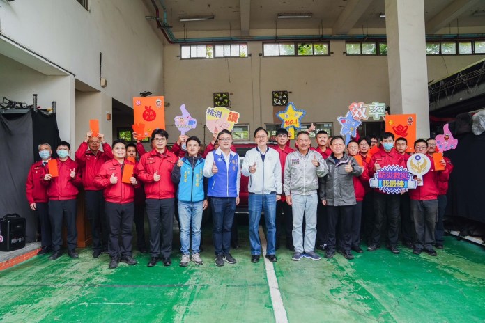 桃市消防創新AI救護系統獲肯定 張善政慰勉消防同仁表敬意 78 45 1