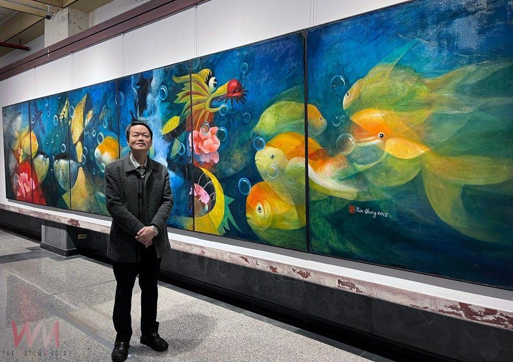 從生命紀實到海洋記憶 莊明中40載創作鉅展 中市港藝中心盛大開展 - https://www.watchmedia01.com