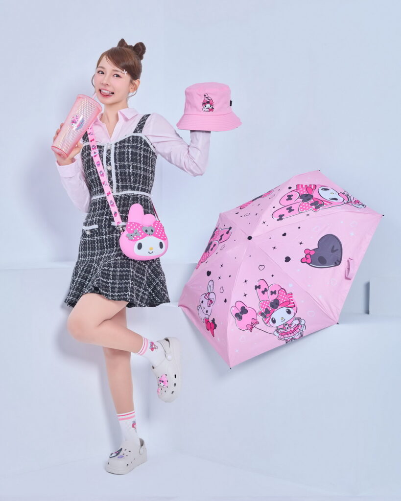 全新7-ELEVEN全店精品「MY MELODY 50th X KUROMI 20th 週年派對」活動MELODY系列