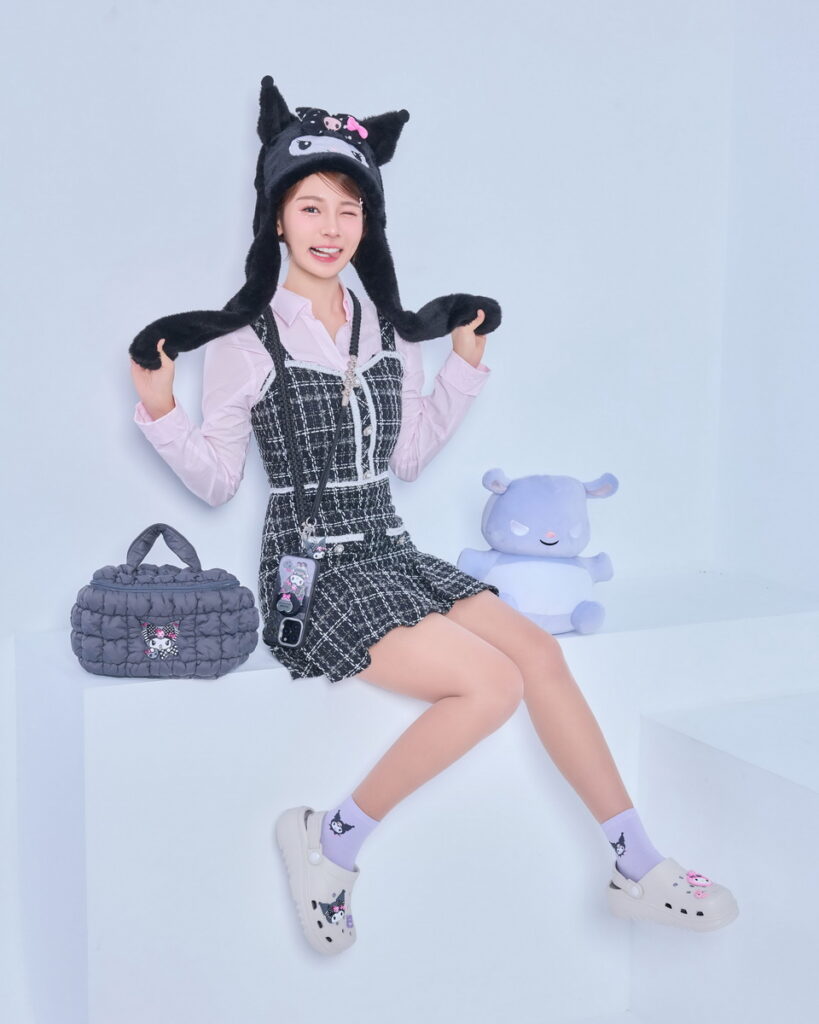 全新7-ELEVEN全店精品「MY MELODY 50th X KUROMI 20th 週年派對」活動KUROMI系列