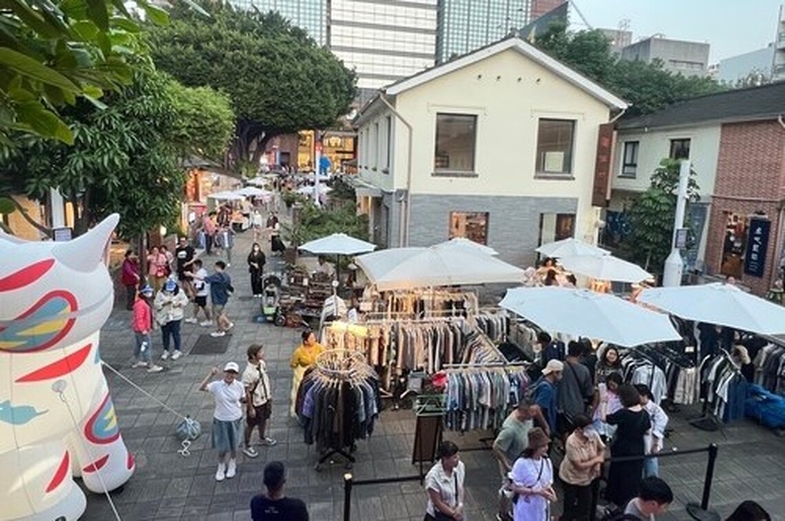 台南新春藍晒圖西竹圍之丘辦蛇市集