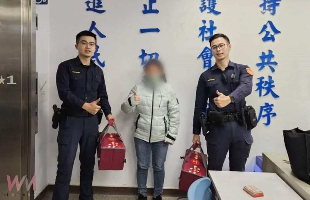 臺西警火速尋回遺失年菜　暖心服務添年節氣氛