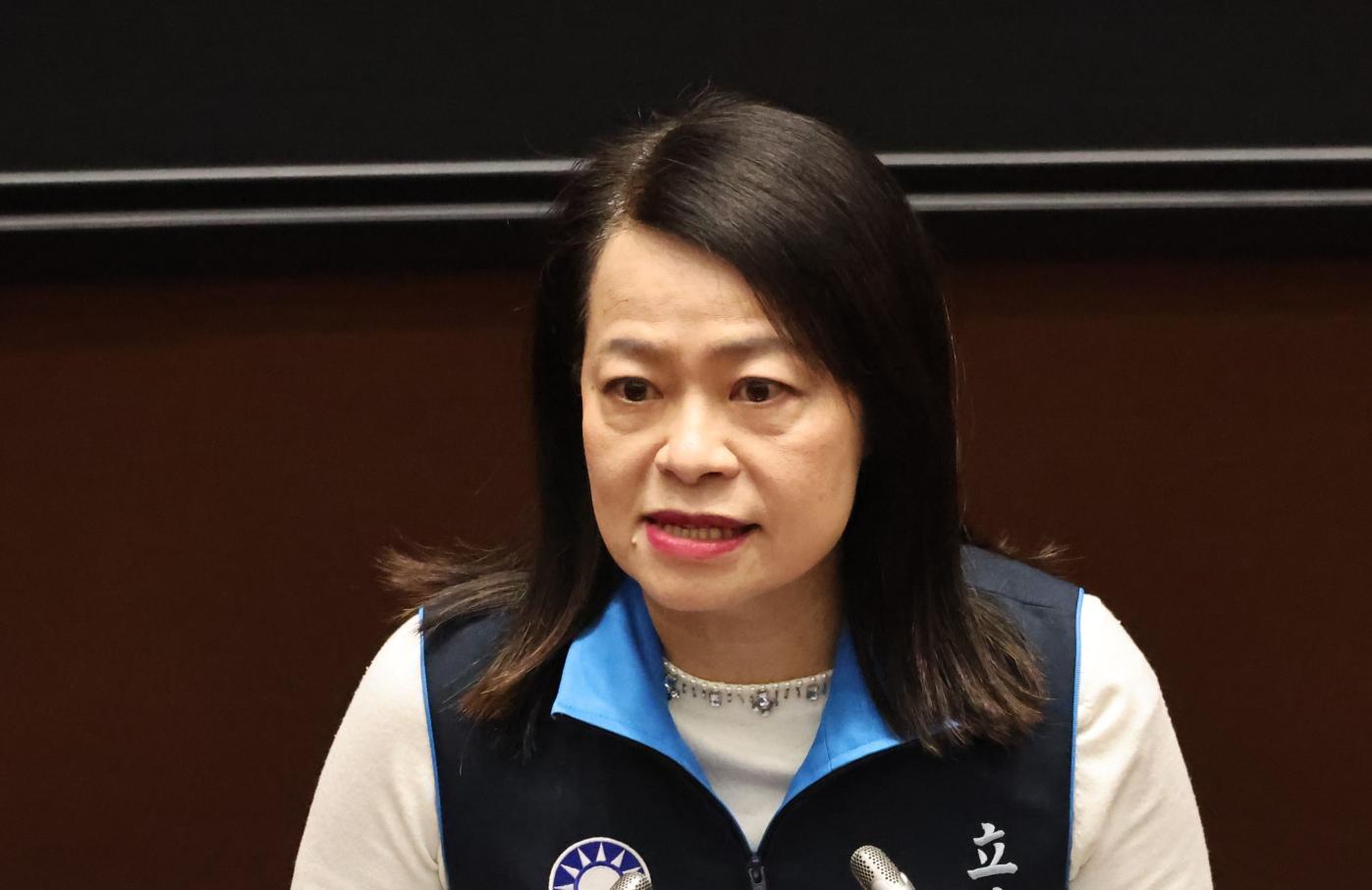 總統賴清德小年夜發表談話期盼朝野和諧、社會團結,國民黨立委許宇甄(圖)批評,是人格分裂還是思覺失調?資料照片/林啟弘攝