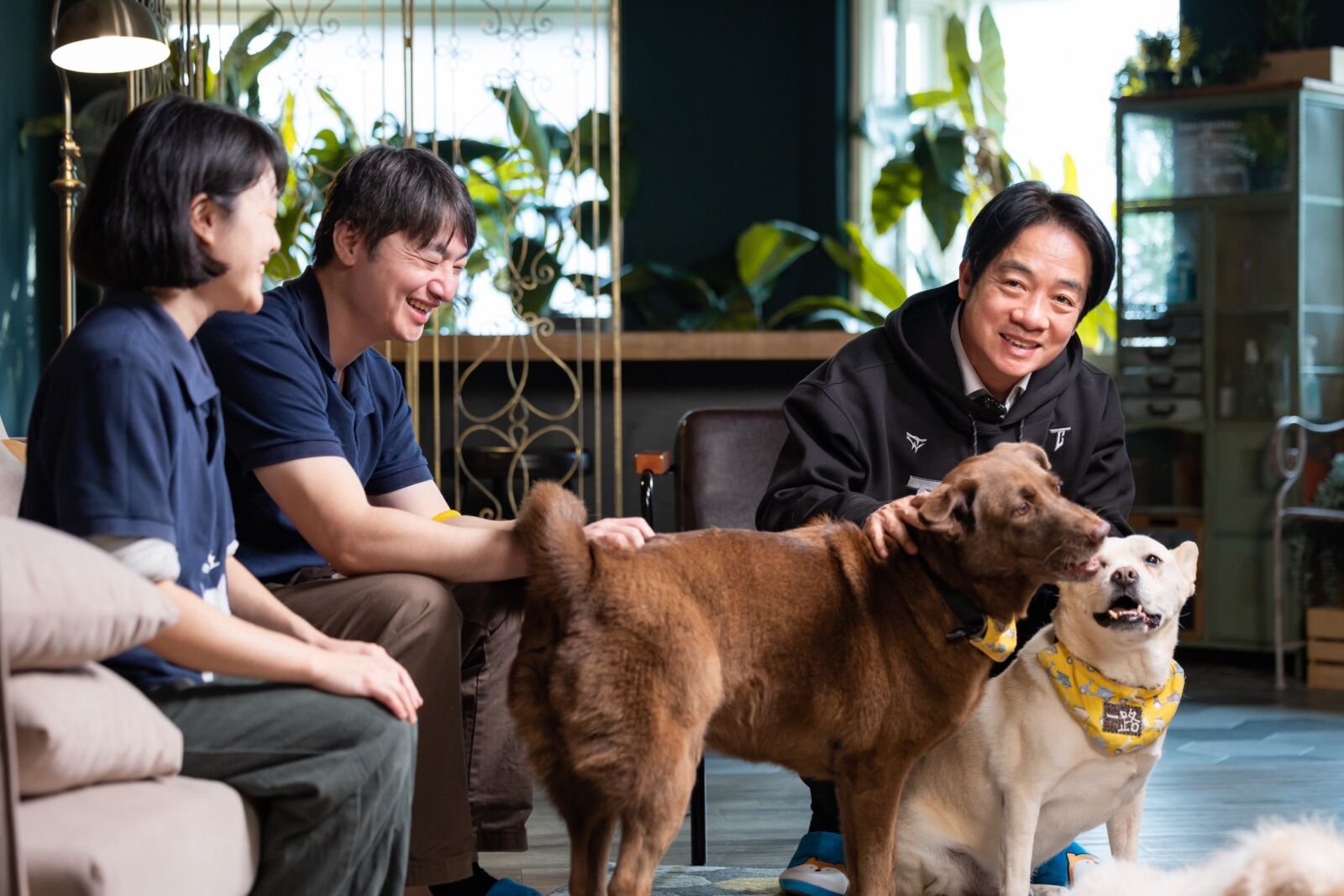 總統賴清德與毛孩子一起過年! 寵物年菜「黃金旺旺金元寶」 314 總統賴清德與毛孩子一起過年! 寵物年菜「黃金旺旺金元寶」 313