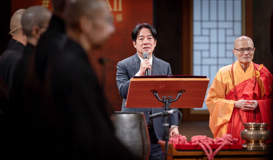 圖/總統賴清德提及,當前國際情勢險峻,國內也充滿挑戰,但我們對國家的未來仍深懷信心。(總統府提供)