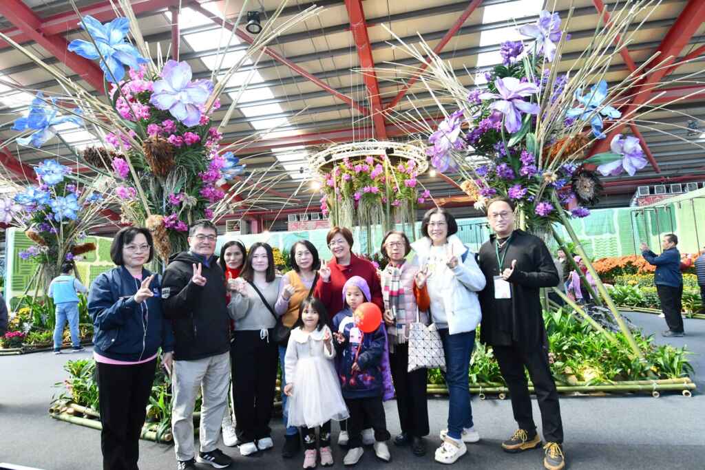 ▲2025花在彰化今年主題「花繪城事」，結合彰化自然、人文與產業，帶來獨特視覺饗宴。（記者林明佑翻攝）